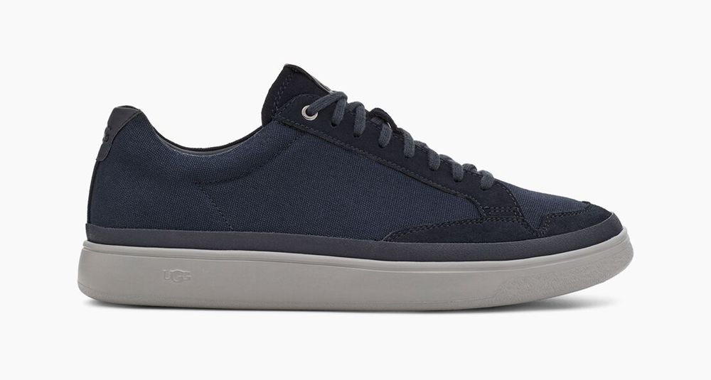 Ugg Sneaker Mens - Ugg South Bay Low Canvas Navy - 931NTCWXQ